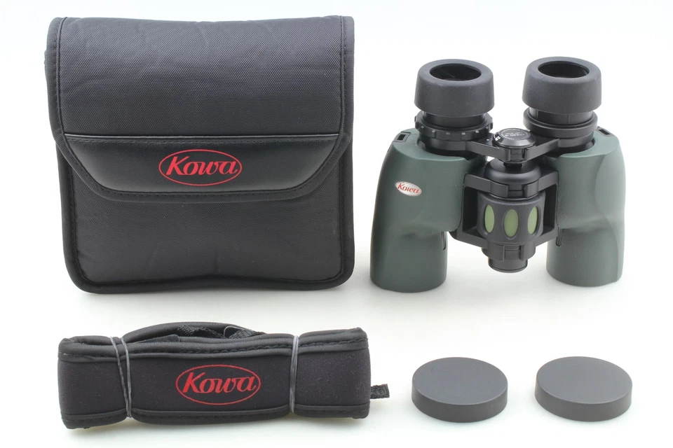[Top MINT Cae Strap] KOWA Binoculars YFII30-8 8x30mm Prism Binoculars From JAPAN - Image 2 of 4