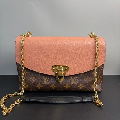 Louis Vuitton Pre-Owned Authentic Shoulder Bag Gold Coated Canvas