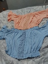 Two Lovely Belly Tops Size 6 From Select