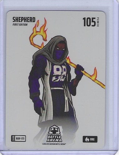Bo Jackson Battle Arena Shepherd Blizzard Battlefoil Fire BLBF-173