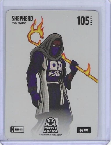 Bo Jackson Battle Arena Shepherd Blizzard Battlefoil Fire BLBF-173