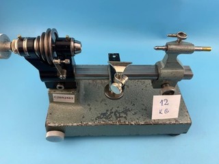 Watchmakers Andra 8mm Lathe with Heavy Stand Germany
