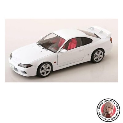Solido 1/18 Scale Nissan Silvia S15 SPEC-R Aero 1999 Aspen White Diecast Model