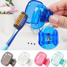 2pcs Travel Toothbrush Head Covers Portable Toothbrush Protector Caps - NEW