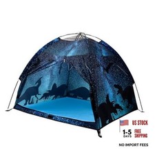 Kids Play Tent Playhouse for Boys and Girls Easy 47 47 40 IN Galaxy Dinosaur
