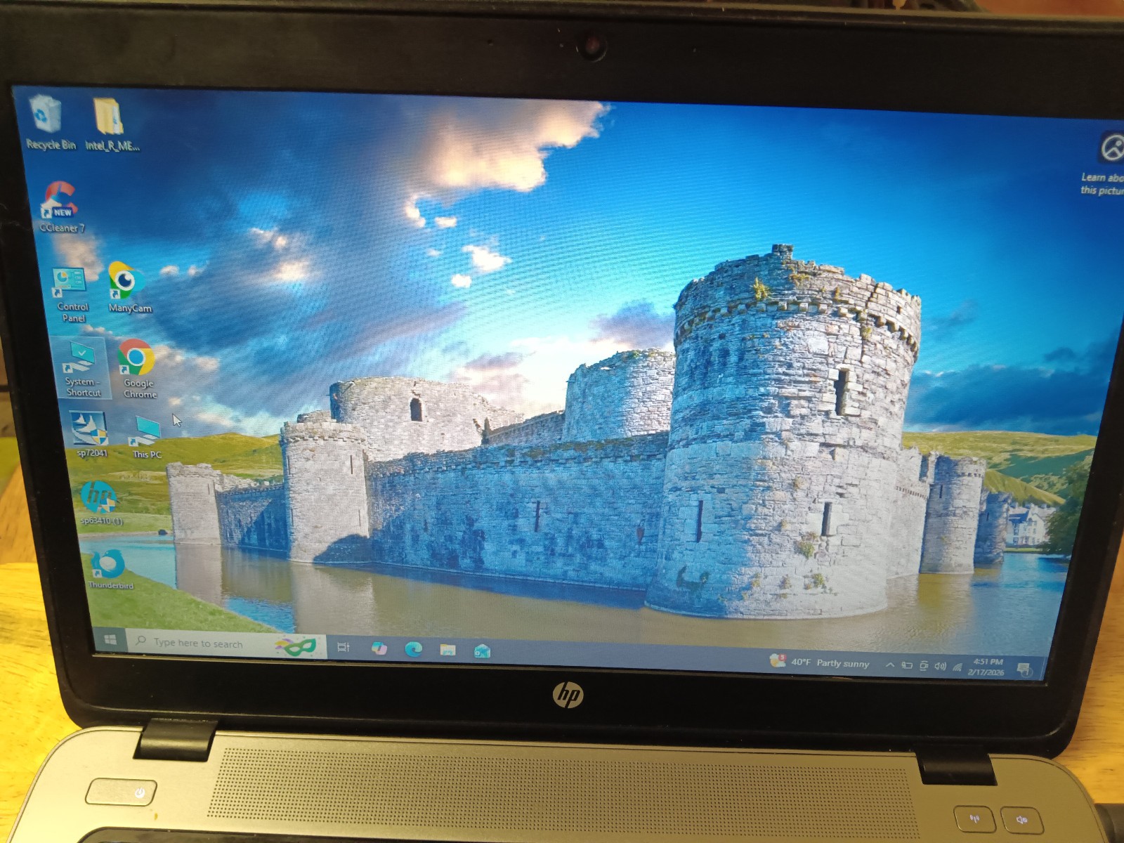 HP EliteBook 840 G2, 14-Inch Laptop, with Intel Core i5 6th Gen., 500 GB HDD (Hard Disk Drive), Windows 10 Home