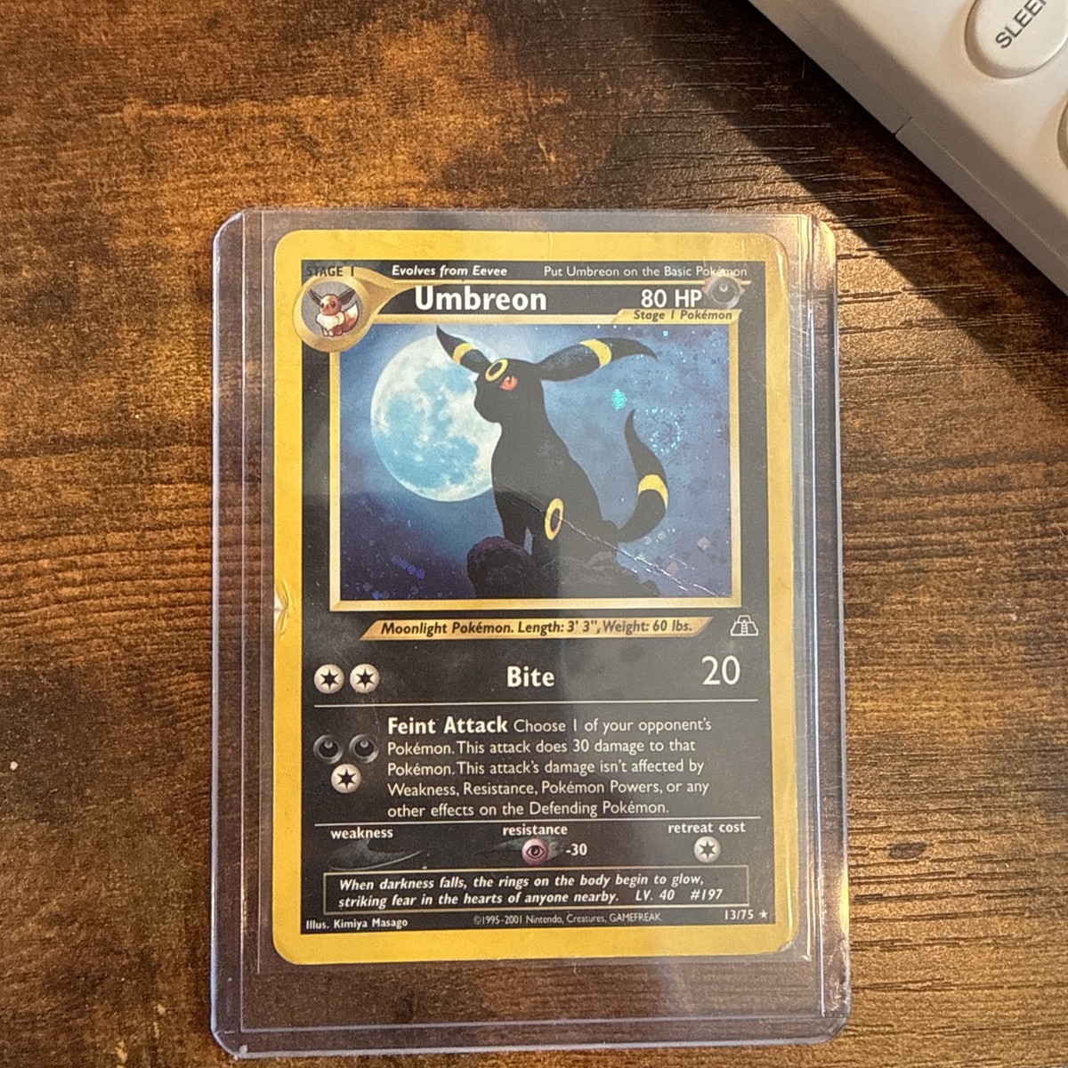 ポケモンカード　ブラッキー　umbreon 13/75 1ed Umbreon 2001 Neo Discovery #13/75 1st Edition Holo Price