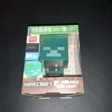 Paladone Icons Mojang Minecraft Light - Drowned, Skeleton, Steve Bundle