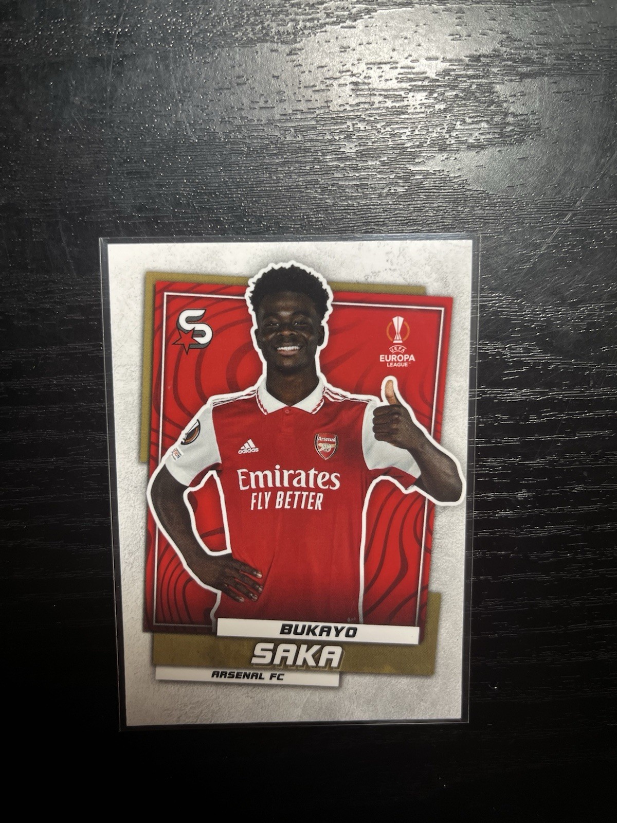 2022-23 Topps UEFA Club Competitions Superstars - Bukayo Saka #163