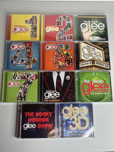 Lot Of 11 Glee: The Music Vol 1-7 + Christmas, Warblers, Rocky Horror & 3D Conc. - Bild 1 von 3