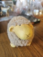 Cute Little Fluffy 4" Kathe Wohlfahrt The Original Sheep Rothenburg