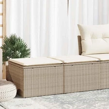 Garden Sofa Set Beige, Cream White