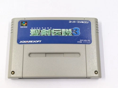 Super Famicom SEIKEN DENSETSU 3 Cartridge Only Nintendo Japan Japanese US Seller