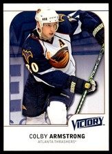 2009-10 Upper Deck Victory Colby Armstrong Atlanta Thrashers #9