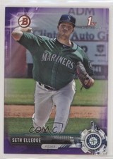 2017 Bowman Draft Purple 193/250 Seth Elledge #BD-3 nh6