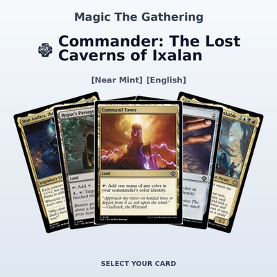 #ad Magic The Commander: The Lost Caverns of Ixalan Select Your Cards NM $2.09