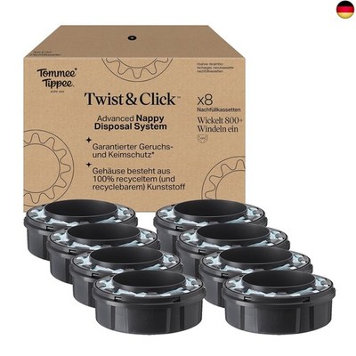 Tommee Tippee Twist & Click Advanced Windelbehälter, 