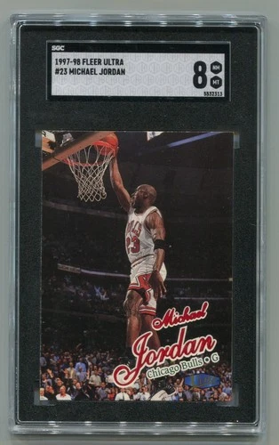 1997-98 Fleer Ultra - Michael Jordan #23 - PSA 8 Chicago Bulls