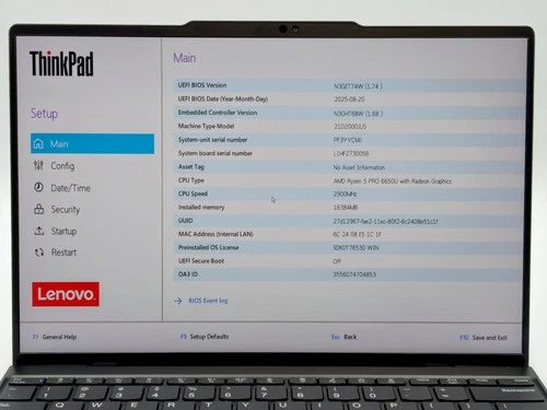 Lenovo ThinkPad Z13 Gen 1 - Thumbnail 4