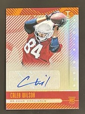 2019 Panini Illusions Rookie Signs Orange Auto Caleb Wilson RC #RS-CAW Cardinals