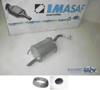 Imasaf ESD Auspuff Endtopf+ZubehöR für Toyota Yaris 1.0 Vvt-I 51KW 2005-2011