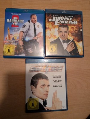 3 Blue-Rays Sammlung - Kaufhaus Cop 2 - Johnny English - Jetzt erst Recht - Bean
