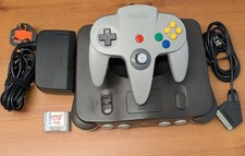 Nintendo 64 N64 Console NTSC-U NTSC-J FRAM Memory Pak RGB Scart Bundle