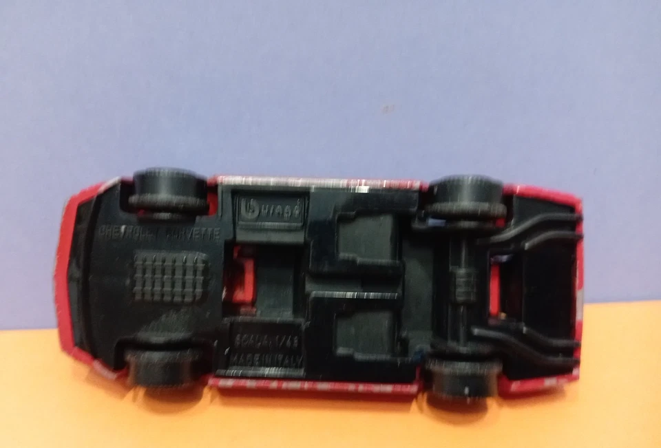 Ss3 - Bburago 1:43 Macchinina Automobilina Chevrolet Corvette - Immagine 3 di 4