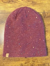 Burton Linden Wool Beanie Red Speckled One Size
