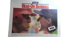 Vintage 1985 Epyx Head-On Baseball Board Game w/ Audio Cassette Dice Strategy