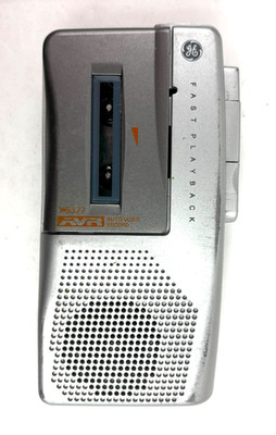 General Electric Fast Playback Model No3-5377A Auto Voice Microcassette Recorder