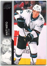 2021-22 Upper Deck #397 Matt Nieto San Jose Sharks