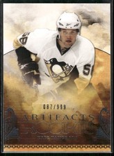  2010-11 Upper Deck Artifacts Eric Tangradi Rookie Card 087/999  139 Pittsburgh. rookie card picture