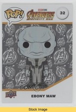2023 Upper Deck Funko Pop Marvel Infinity Saga Patina Ebony Maw #32 READ 5x5