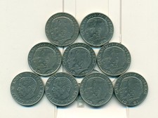 9 - 1 KRONA COINS from SWEDEN (1971/1973/1978/1979/1981/1987/1990/1991/2000)