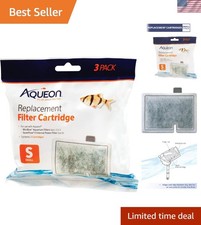 Versatile Aqueon Filter Cartridges - 3 Pack with High-Quality Activated Carbon