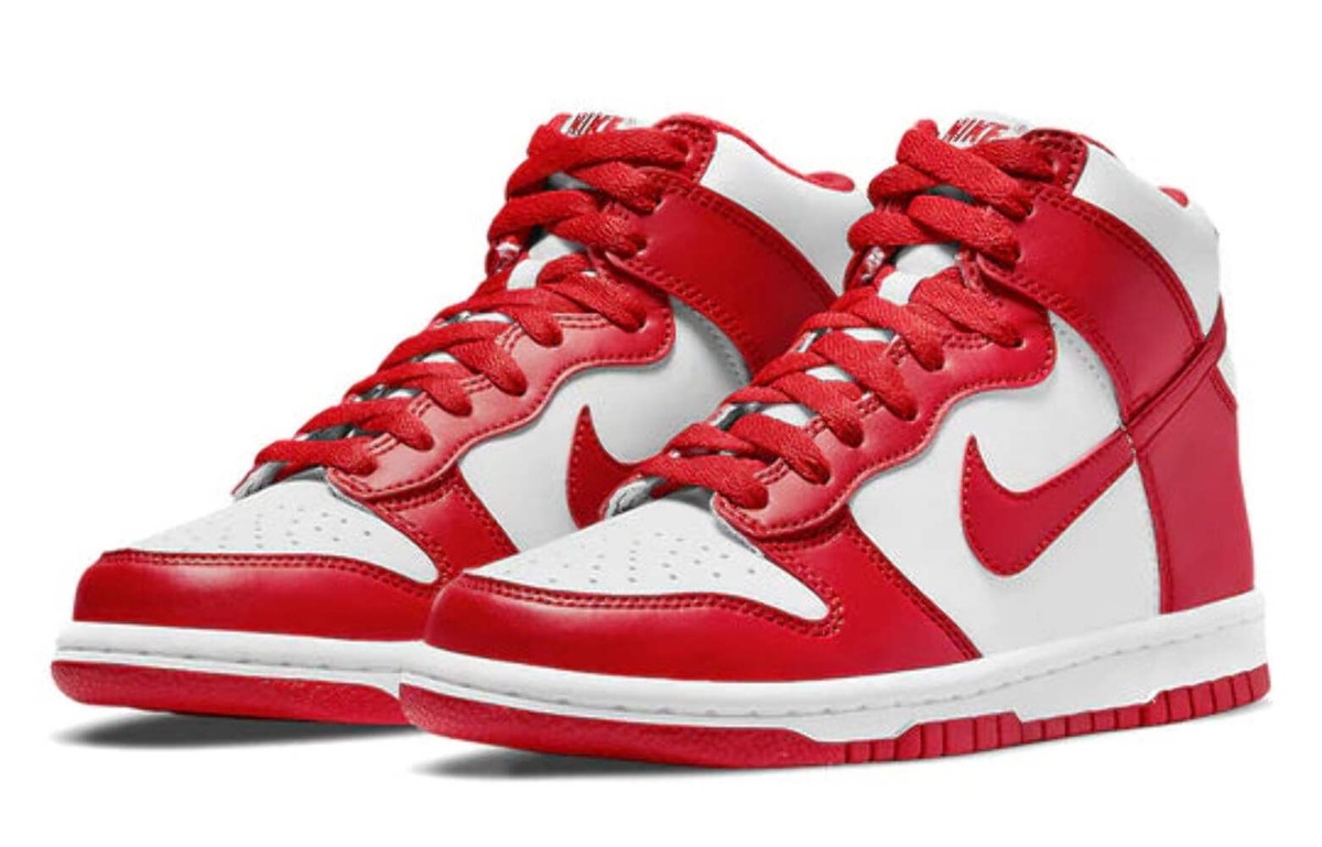 Size 12 - Nike Dunk High Championship Red for sale online | eBay