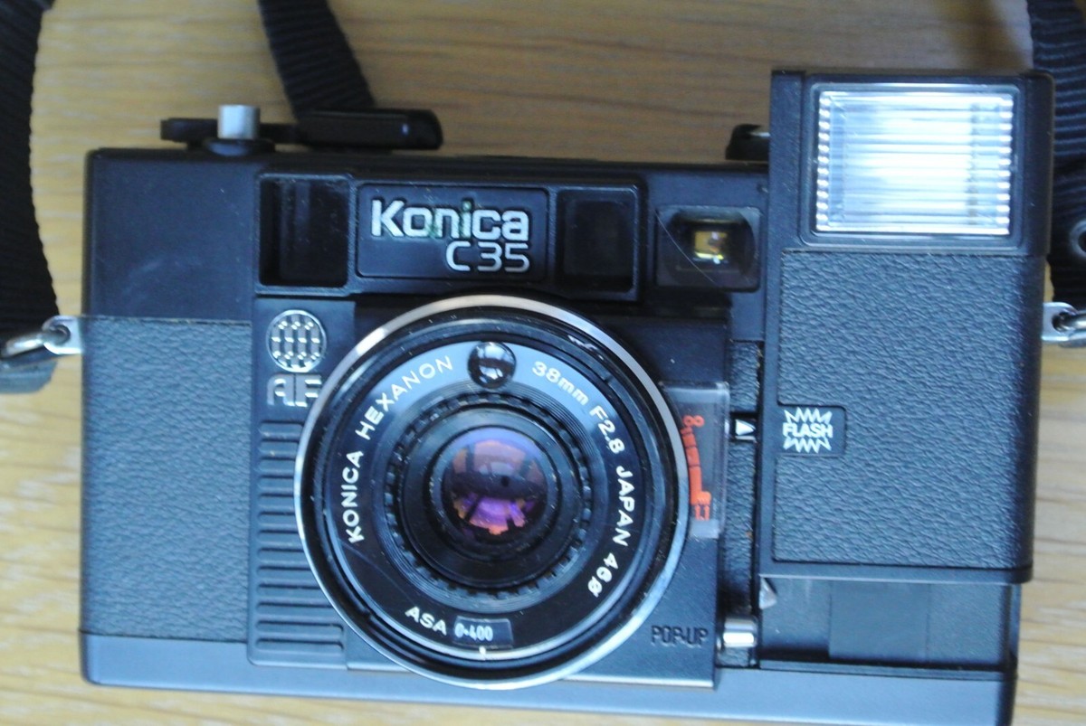 KONICA C35 AF Point &amp; Shoot 35mm Film Camera