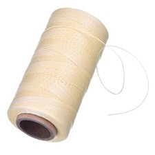 260M 150D 1 Mm Cordon De Hilo Encerado Para Coser Cuero Para Manualidades