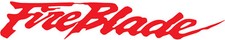 Fireblade Honda Vinyl Transfer Decal