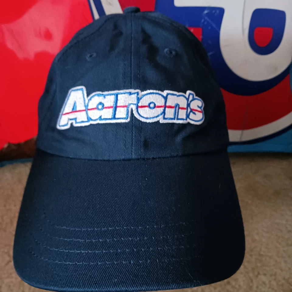 Aaron's Dream Machine #99 Michael Waltrip Racing Team Emitido Sombrero NASCAR Bandera de Estados Unidos  Foto 2 de 4