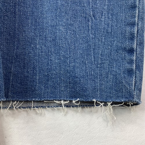 Old Navy Damenjeans Übergröße 30 Power Slim gerade hoher Bund roher Saum neu mit Etikett - Bild 5 von 12