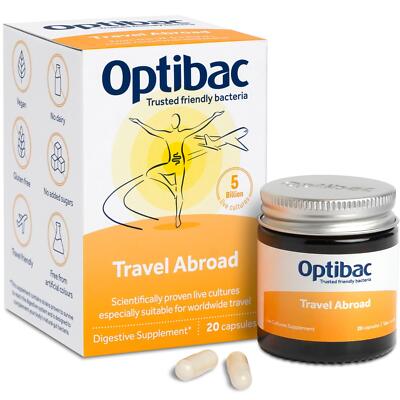 Optibac Probiotika Auslandsreisen Kapseln 20