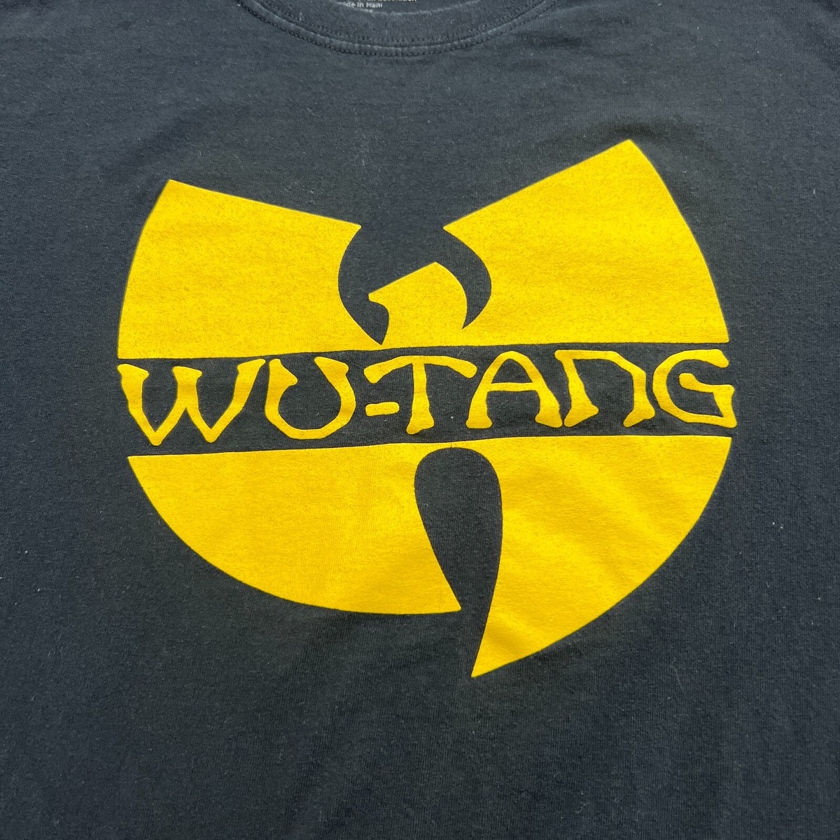 WU-TANG CLAN XL 2007 オフィシャルロゴTシャツ RAPTEE Wu Tang Clan Shirt XL Mens Hip Hop Rap Tee Black | eBay