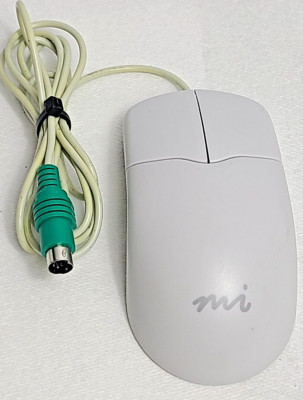 Vintage Micro Innovations PS/2 Two Button Sure Grip Computer Mouse PD39P