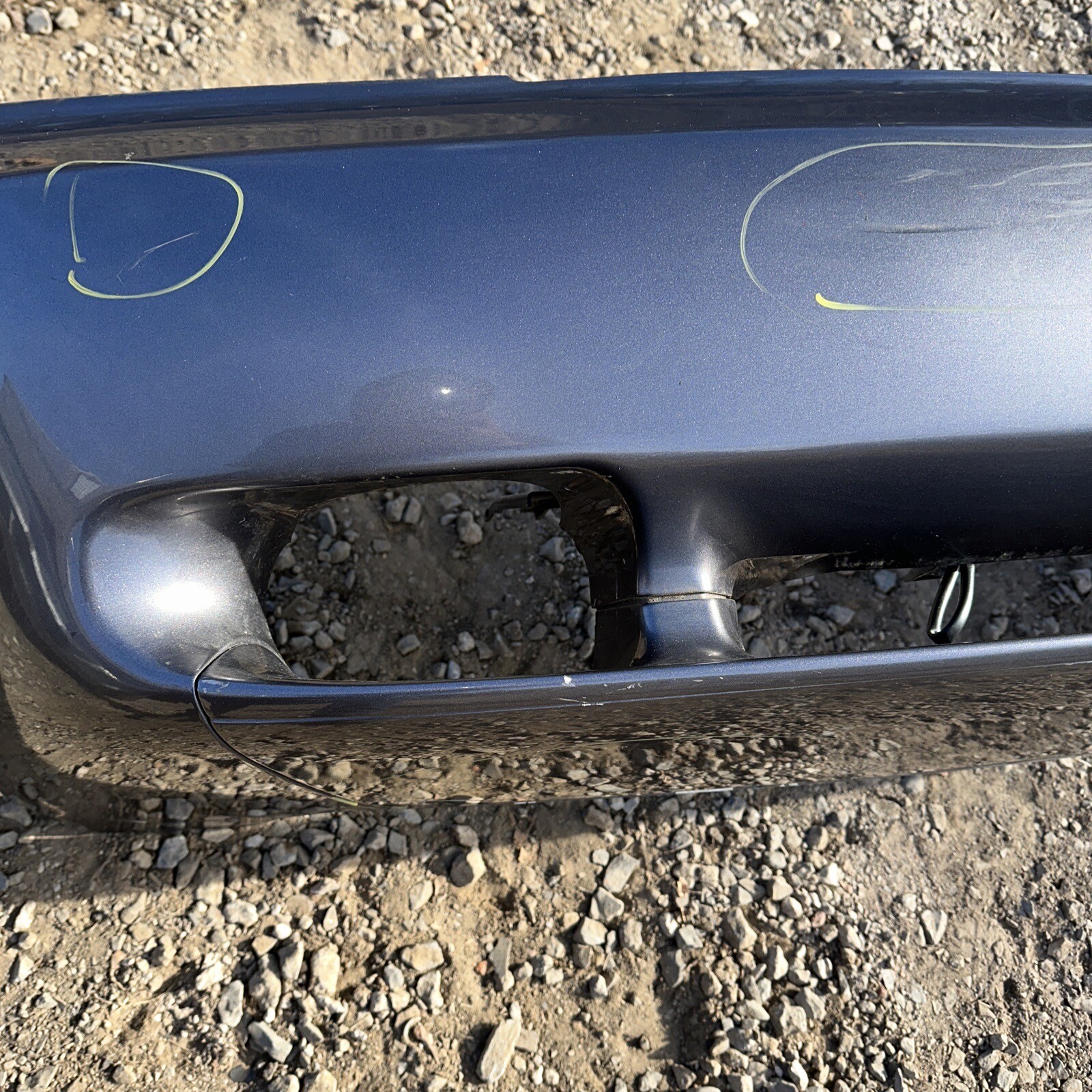 02-07 Maserati Coupe 4200 M138 GT Rear Bumper Cover Assembly Gray OEM