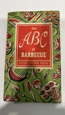 The ABC of Barbecue Peter Pauper Press 1957 Vintage Cook Book Ruth McCrea