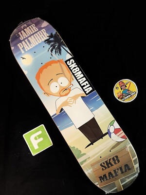 SUPER RARE Jamie Palmore Sk8mafia South Park Skateboard Deck Timmy