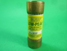 Buss Low-Peak Time-Delay Fuse -- LPJ-30SP -- Used