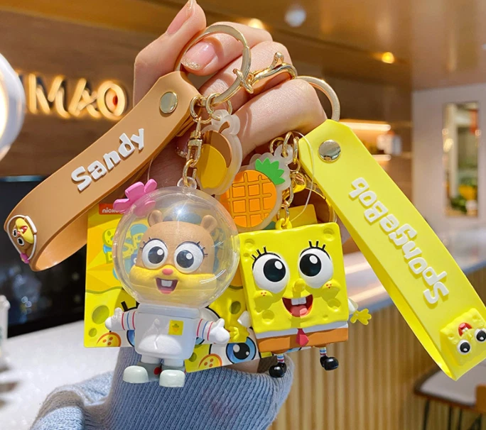 Spongebob keychain best sale
